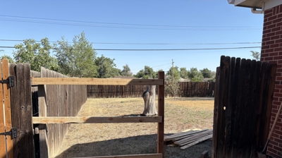 Before Fence & Gate Repair Photo